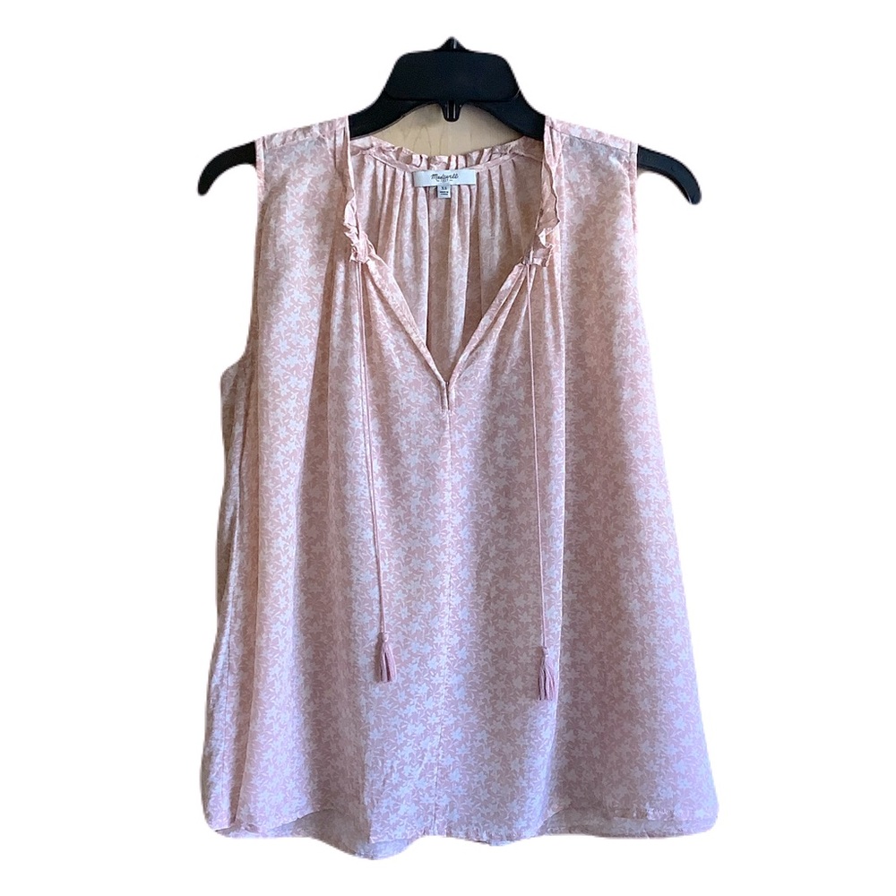 Madewell 100% silk. Flowy summer top.